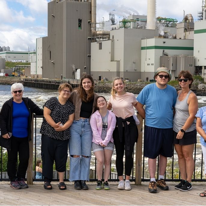 Inclusive Housing Solutions Lab banner featuring members of LArche Saint John